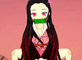 Innocent Nezuko Chan Fights Urges in Demon Slayer