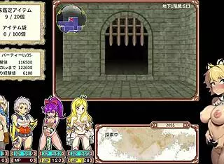 【ダンエロ＋の実況プレイ パート1】ビッチ4人組でダンジョン探索する神ゲーに挑戦！