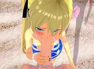 Marie Rose Fucks Hard On Beach!