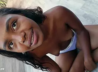 Baddies blow Celeste Wil in hentai anime scene