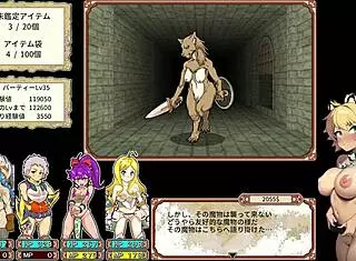 【ダンエロ＋の実況プレイ パート1】ビッチ4人組でダンジョン探索する神ゲーに挑戦！