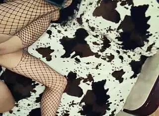 Milf Wife in Fishnets Gets Ass Stretched with Anal Fucking