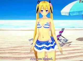 Marie Rose Fucks Hard On Beach!