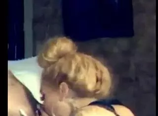 Freaky Ass Redbone Tranny Takes Big Black Cock