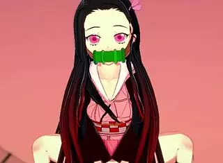 Innocent Nezuko Chan Fights Urges in Demon Slayer