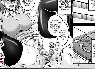 subtle anal training in hentai anime