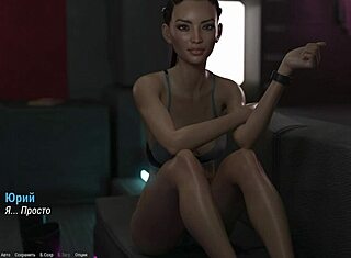 Joven adulta experimenta orgasmos intensos en ducha 3D cartoon