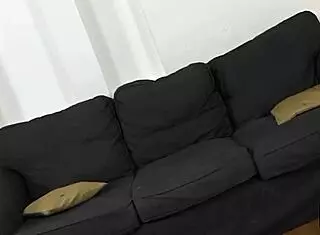 cuckold licks while wife lena dark takes bbc in both holes