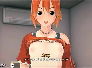 Special Harem Class Amy's First Date In 3D Cartoon Classroom