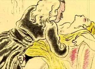 Vintage Hentai Anime Depicts Erotic Cartoon Scenes