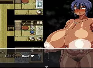 brown girl natsuki-chan masturbates and cums in hentai anime