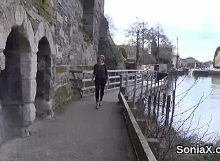 unfaithful british milf lady sonia unveils her huge big tits and masturbates in reality scene