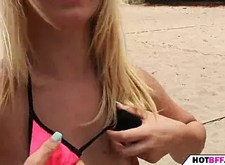 A Day Of Summer With Horny Teens At College Party