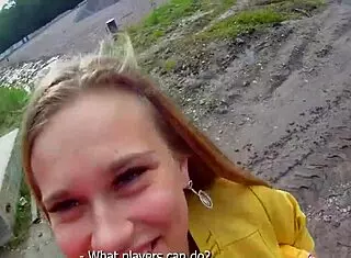 Sweetheart sucks and fucks on a spy cam