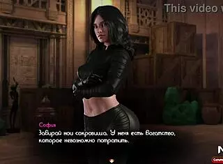 sexy girl jerks my cock in treasureofnadia e3 85