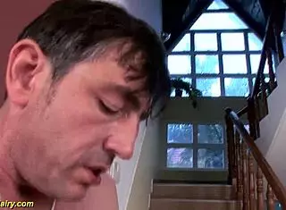 Hairy German mature brunette pounded deep in rough amateur action