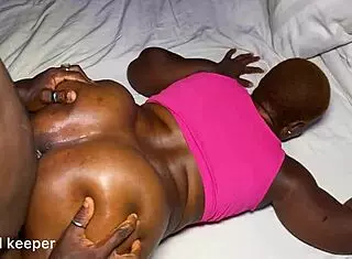 The mummy whore begs for big cock in doggystyle