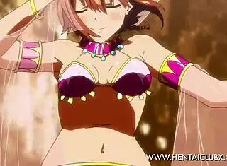 anime girls belly dance in suisei no gargantia dxd fan service