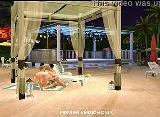 Beach Walk With Taylor And Joe - 3D Hentai - Preview Version 😍