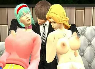 Parodia hentai epi 8 light yagami logra hacer un trio con rangiku y su amiga bulma les dice que quiere descargar toda su leche dentro de ellas 😏