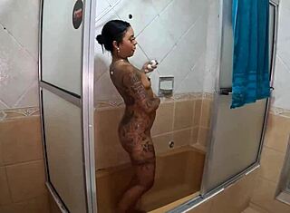 Bastidores com a jovem 18+ Millena Gomes de lingerie