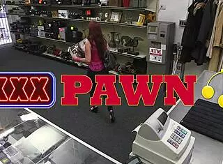 I feel so rough in this shop sex with big rod