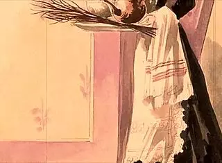 Vintage erotic illustration collection