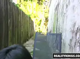 jeny snow feels juicy on street blowjob