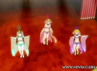 anime girls belly dance in suisei no gargantia dxd fan service
