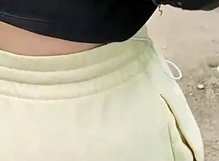 Young Colombian amateur girlfriend in Spanish adventure