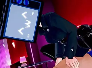 TV woman desires quick intimacy in bed.