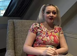 British Woman in Hardcore Reality Scene.