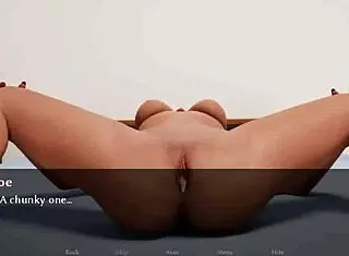 brothel megacorporation in a cartoon setting