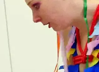 this wacky sweetie gets extreme anal treatment in the asylum