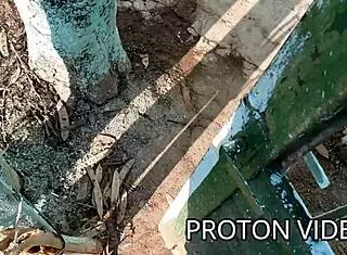 Wife Craves Hard Bareback Fuck in Backroom