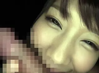 Sexy Asian amateurs show off their big tits and skills