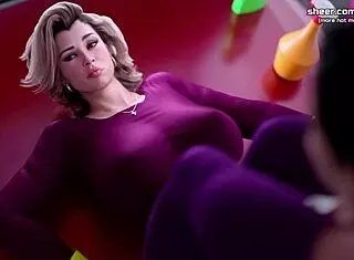 stuck step mom gets used by step son in taboo hentai game part 4