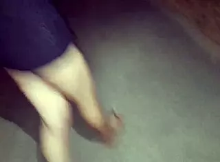 Married Fanny Shows Off In Public On The Street Without Underwear