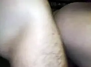 Cumshot inside pussy doggystyle with latina wife