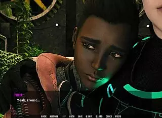 Hot public lake sex scene in wild 3D cartoon action.