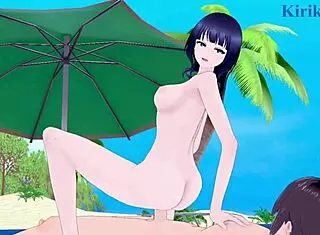 Kanon Shibuya and Karin Asaka have intense sex in Love Live hentai