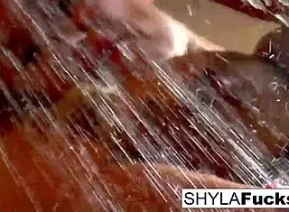 a rare solo session by sexy shyla stylez featuring masturbation