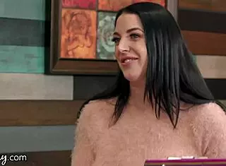 Girlsway: Straight Friend Fingered by Lesbian Babe Angela White