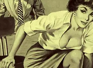 Vintage Antique Retro Erotic Drawings From Hentai Anime