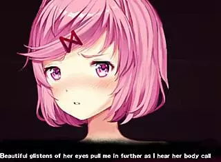 ddlc triple trouble - natsuki in the restroom