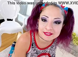 Queen Gia Love asks, 'want huge cock blowjob?'