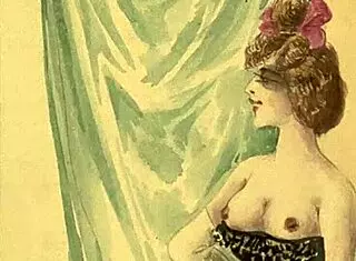 Vintage Antique Retro Erotic Drawings From Hentai Anime
