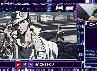 Intense battles in Jojo's Bizarre Adventure part 4