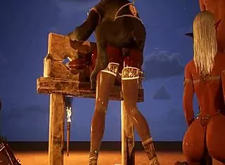 wildlife orgy explodes in hentai anime!