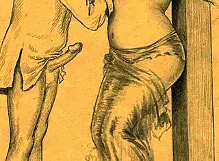 vintage erotic drawings